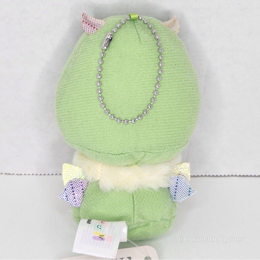 MEWAII 🦋 Mothman Glow In The Dark Mini Bouncy Bouncy Plush Keychain NWT - Picture 2 of 6